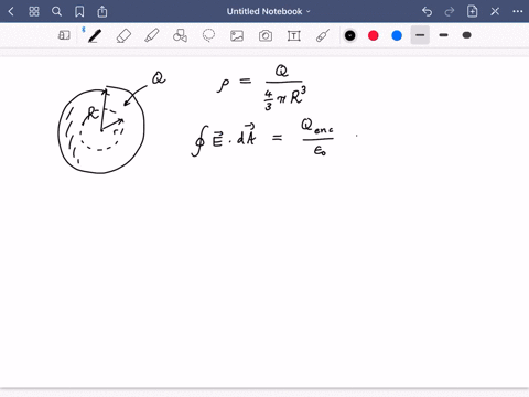 a-solid-sphere-of-radius-r-carries-charge-q-distributed-uniformly-throughout-its-volume-find-the-p-2
