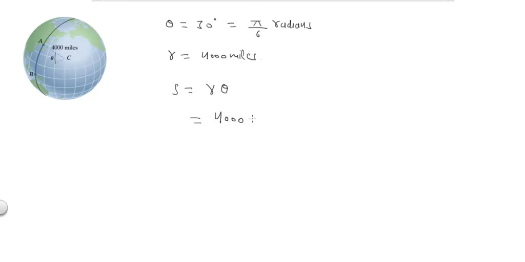SOLVED:How do we measure the distance between two points, A and B, on ...