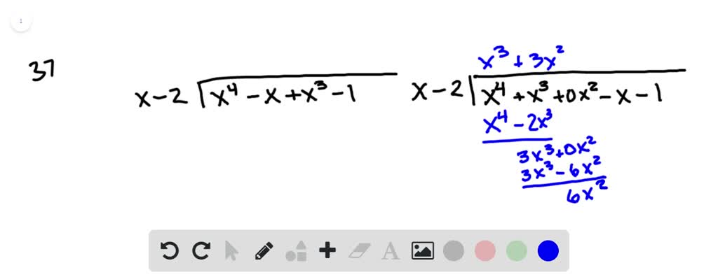 SOLVED:Find the quotient and remainder as in Examples 3 and 4. Check by ...