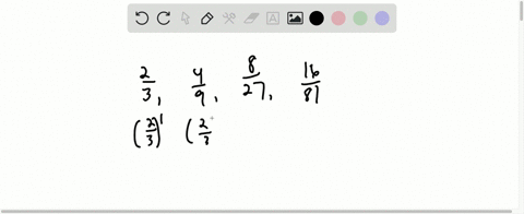 write-down-the-nth-term-of-a-sequence-lefta_nright-suggested-by-the-pattern-frac23-frac49-frac827-fr
