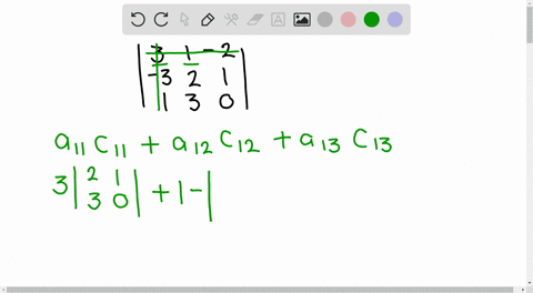 evaluate-each-determinant-by-expanding-by-cofactors-leftbeginarrayrrr-3-1-2-3-2-1-1-3-0-endarrayrigh