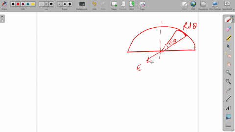 a-rod-of-length-l-has-a-total-charge-q-distributed-uniformly-along-its-length-it-is-bent-in-the-shap