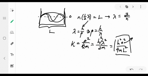 an-electron-is-contained-in-a-one-dimensional-box-of-length-0100-mathrmnm-a-draw-an-energy-level-d-2