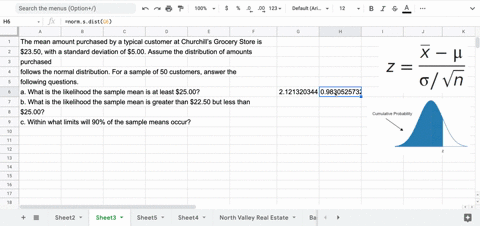 the-mean-amount-purchased-by-a-typical-customer-at-churchills-grocery-store-is-2350-with-a-standard-