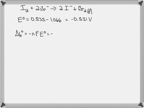 what-is-the-equilibrium-constant-k_c-and-delta-gcirc-for-the-reaction-between-mathrmi_2mathrms-and-2