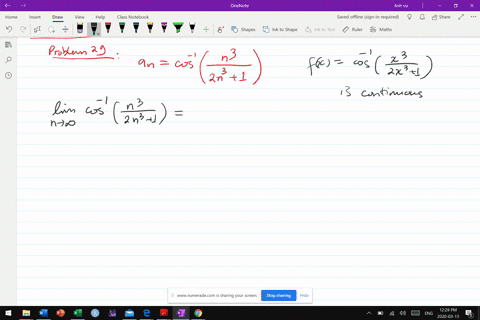 in-exercises-27-30-use-theorem-4-to-determine-the-limit-of-the-sequence-a_ncos-1leftfracn32-n31right