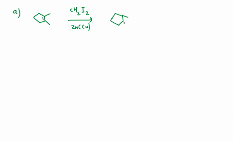 what-product-is-formed-when-each-alkene-is-treated-with-mathrmch_2-mathrmi_2-and-mathrmznmathrmcu