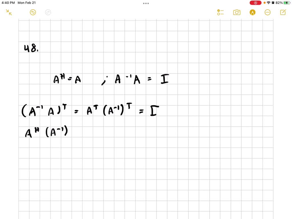 SOLVED:Show that the commutator of two hermitian matrices is a ...