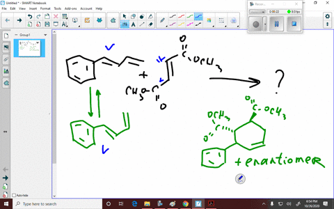 show-the-structure-including-stereochemistry-of-the-product-from-the-following-diels-alder-reaction-