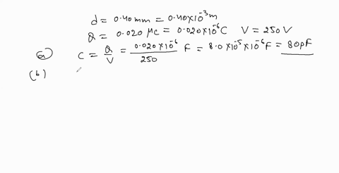 a-capacitor-is-made-from-two-flat-parallel-plates-placed-040-mm-apart-when-a-charge-of-0020-mu-mathr