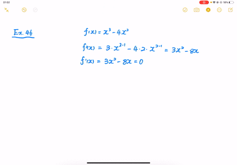 let-fxx3-4-x2-find-the-points-on-the-graph-of-f-where-the-tangent-line-is-horizontal-2