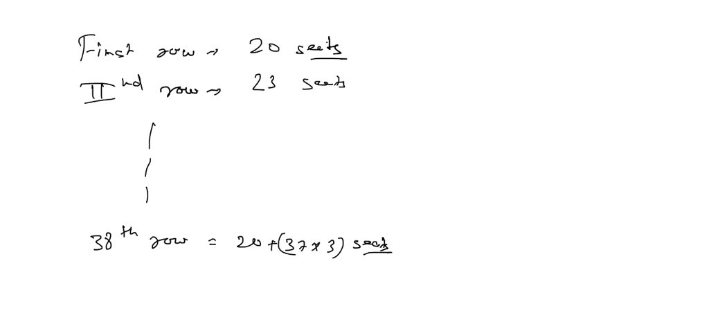 solved-a-section-in-a-stadium-has-20-seats-in-the-first-row-23-seats-in-the-second-row