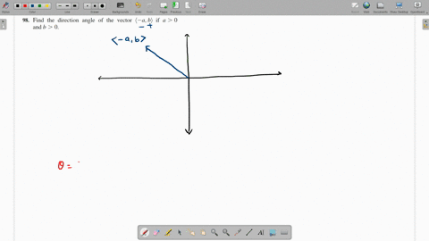 determine-whether-each-statment-is-true-or-false-find-the-direction-angle-of-the-vector-langle-a-bra