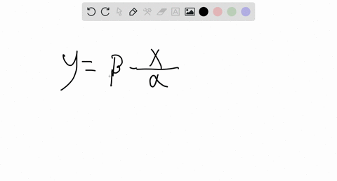 write-the-equation-in-the-form-y-bm-x-and-identify-the-values-of-b-and-m-ybeta-fracxalpha