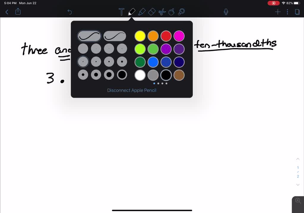how to write 2 and 32 ten thousandths in standard form