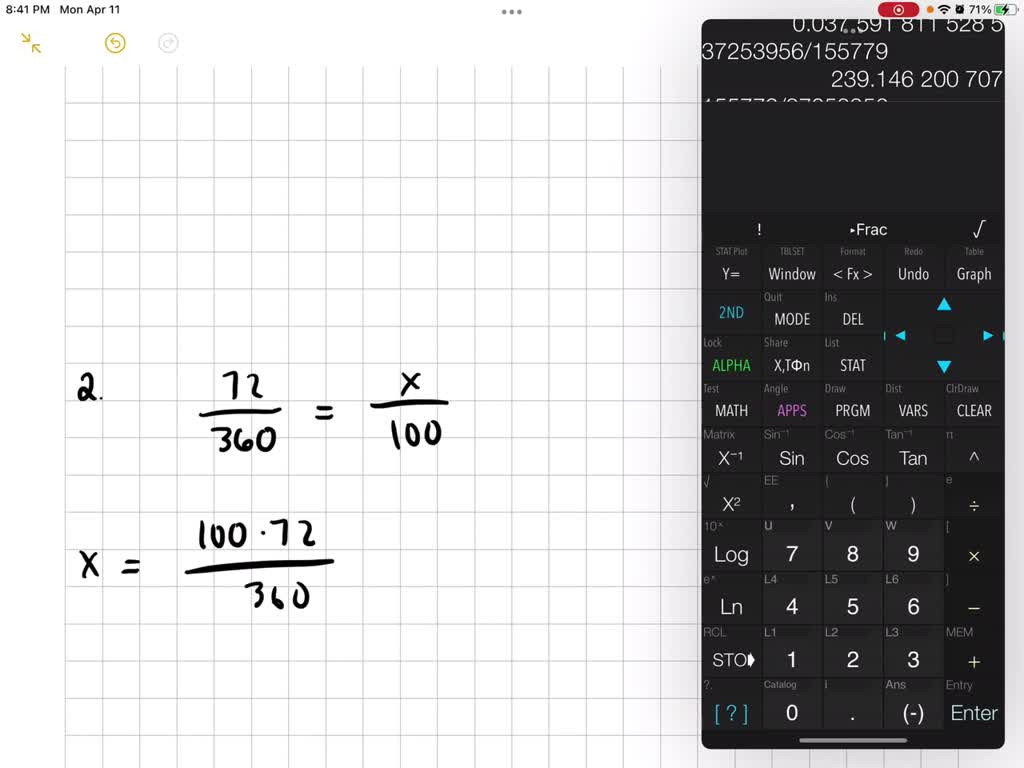 SOLVED: What percent of 360 is 72 ? | Numerade