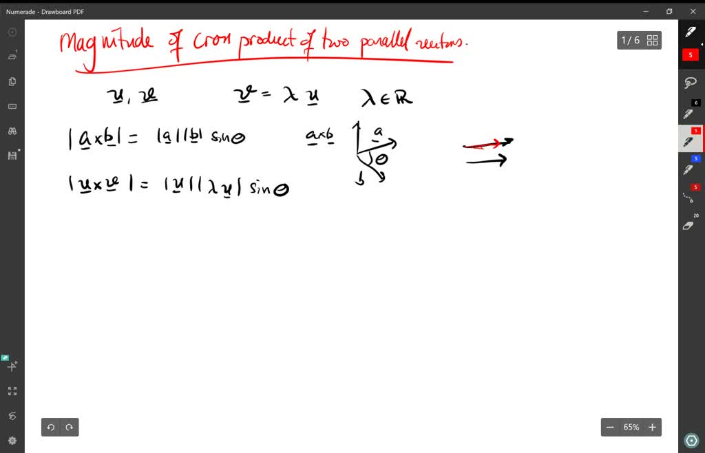 What Is The Magnitude Of Cross Product Of Two Vectors