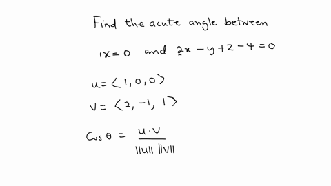 find-the-acute-angle-of-intersection-of-the-planes-to-the-nearest-degree-x0-text-and-2-x-yz-40