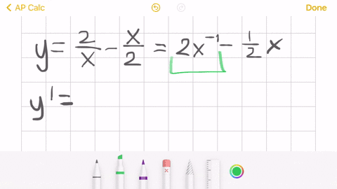 find-yprime-yfrac2x-fracx2