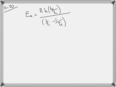 calculate-the-activation-energy-for-a-reaction-if-its-rate-constant-is-found-to-triple-when-the-temp