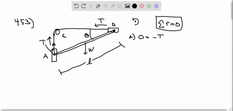 a-slender-rod-a-b-with-a-weight-of-w-is-attached-to-blocks-a-and-b-that-move-freely-in-the-guides-sh