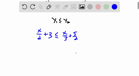 use-interval-notation-to-represent-all-values-of-x-satisfying-the-given-conditions-y_1fracx23-y_2fra