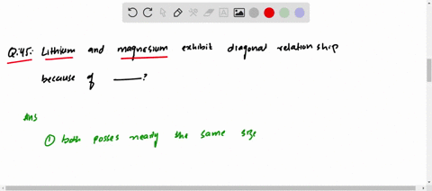 lithium-and-magnesium-exhibit-diagonal-relationship-because-1-both-possess-nearly-the-same-size-2-bo