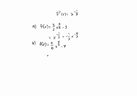 which-of-the-following-could-be-true-if-fprime-primexx-1-3-a-fxfrac32-x2-3-3-quad-b-fxfrac910-x5-3-7