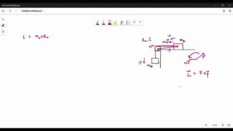 figure-11-35-shows-two-masses-connected-by-a-cord-passing-over-a-pulley-of-radius-r_0-and-moment-of-