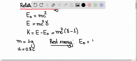 what-are-the-kinetic-energy-the-rest-energy-and-the-total-energy-of-a-10-g-particle-with-a-speed-o-2