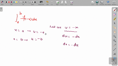 prove-by-a-substitution-that-int_ab-f-x-d-xint_-ba-fx-d-x