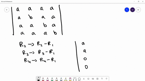 value-of-the-determinant-leftbeginarrayccc3-a-ab-ac-ba-3-b-bc-ca-cb-3-cendarrayright-a-abc-b-mathrma
