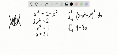 the-base-of-a-solid-v-is-the-region-bounded-by-yx2-and-y2-x2-find-the-volume-if-v-has-a-square-cross