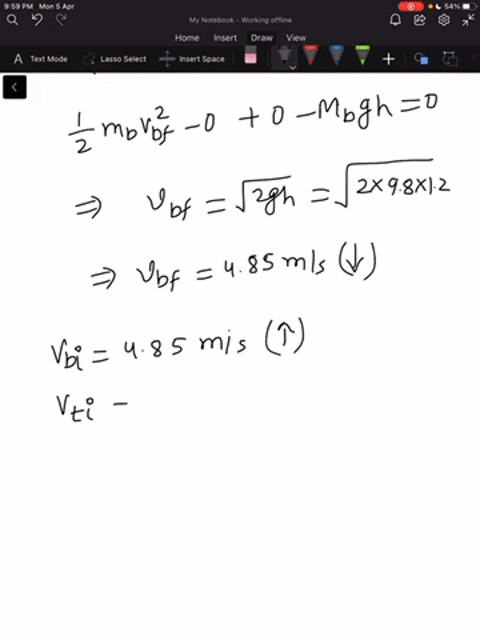 a-tennis-ball-of-mass-m_t-is-held-just-above-a-basketball-of-mass-m_b-as-shown-in-figure-p822-with-t