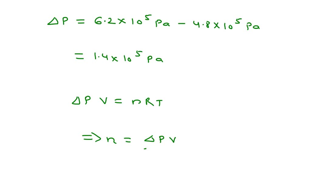 SOLVED:A Bicycle Tire Whose Volume Is 4.1 ×10^-4 M^3 Has A Temperature ...