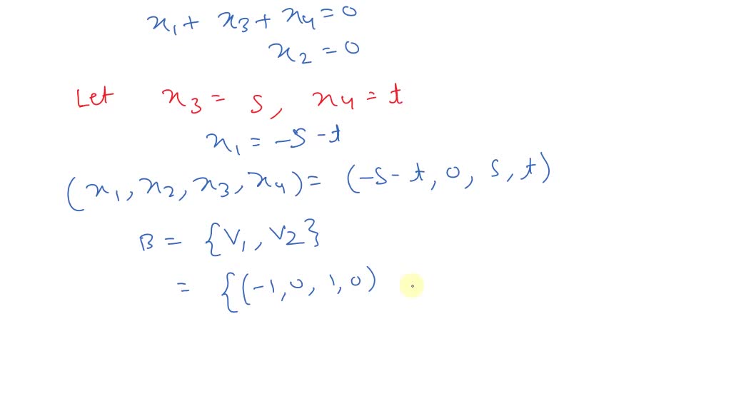 SOLVED:Find an orthonormal basis for the solution space of the ...