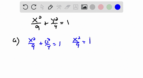 consider-the-equation-fracx29fracy241-a-set-y0-and-find-the-x-intercepts-b-set-x0-and-find-the-y-i-2