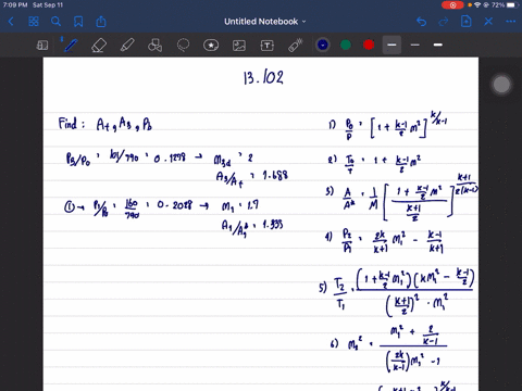 a-converging-diverging-nozzle-is-designed-to-expand-air-isentropically-to-atmospheric-pressure-from-