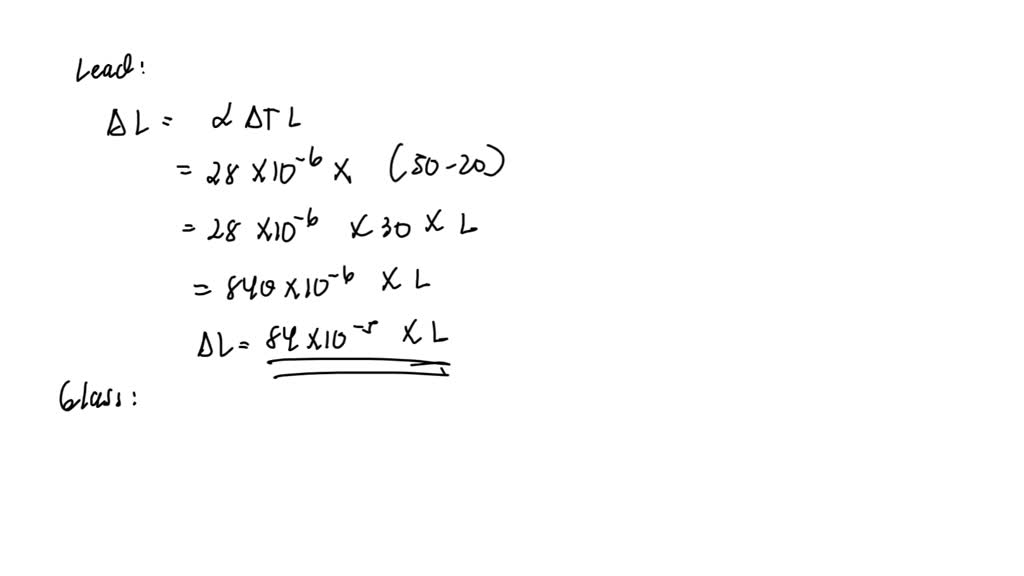 SOLVEDA lead rod and a common glass rod both have the same length when