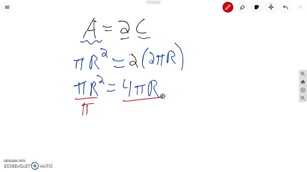 SOLVED:Calculate and display the diameter, circumference, and the area ...