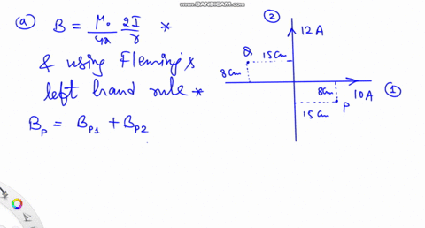 two-insulated-wires-perpendicular-to-each-other-in-the-same-plane-carry-currents-as-shown-in-figure-