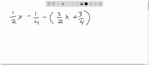 simplify-frac12-x-frac14-leftfrac32-xfrac34right