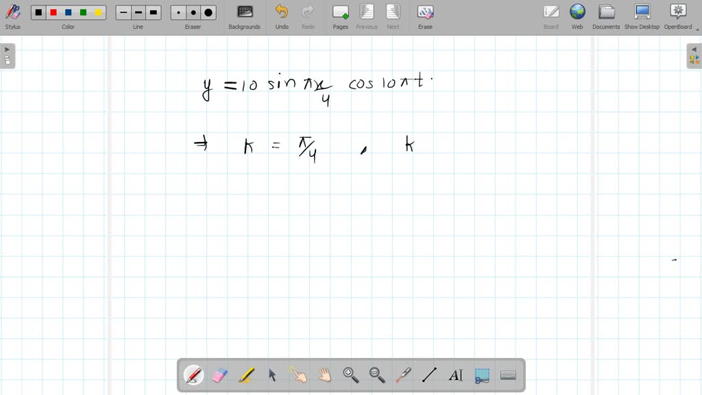 solved-the-equation-y-10-sin-x-4-cos10-t-represents-a-stationary