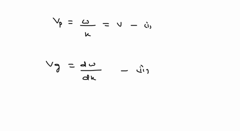 verify-the-statement-in-the-text-that-if-the-phase-velocity-is-the-same-for-all-wavelengths-of-a-cer