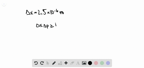 an-electron-is-located-on-a-pinpoint-having-a-diameter-of-25mu-mathrmm-what-is-the-minimum-uncertain