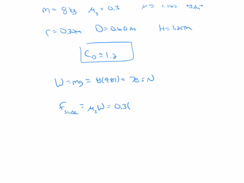 the-smooth-empty-drum-has-a-mass-of-8-mathrmkg-and-rests-on-a-surface-having-a-coefficient-of-static