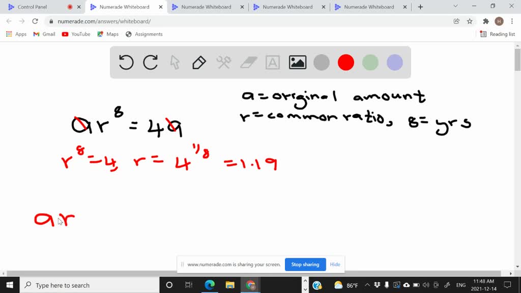 A sum of money doubles itself at compound interest in 15 years. In how ...