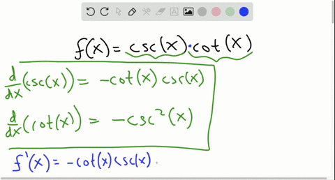 in-exercises-find-fprimex-fxcsc-x-cot-x