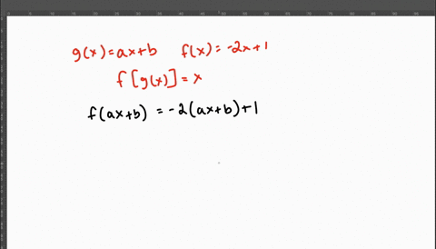 let-fx-2-x1-and-gxa-xb-find-a-and-b-so-the-equation-fgxx-holds-for-all-values-of-x
