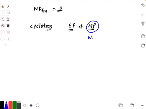 the-work-done-by-the-magnetic-field-on-a-charged-particle-in-motion-in-a-cyclotron-is-zero-how-then-